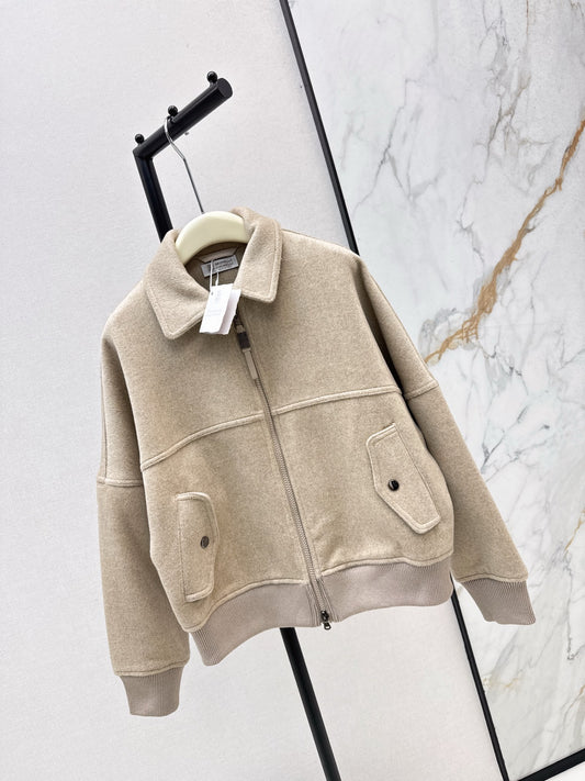 Brun 25fw baseball jacket