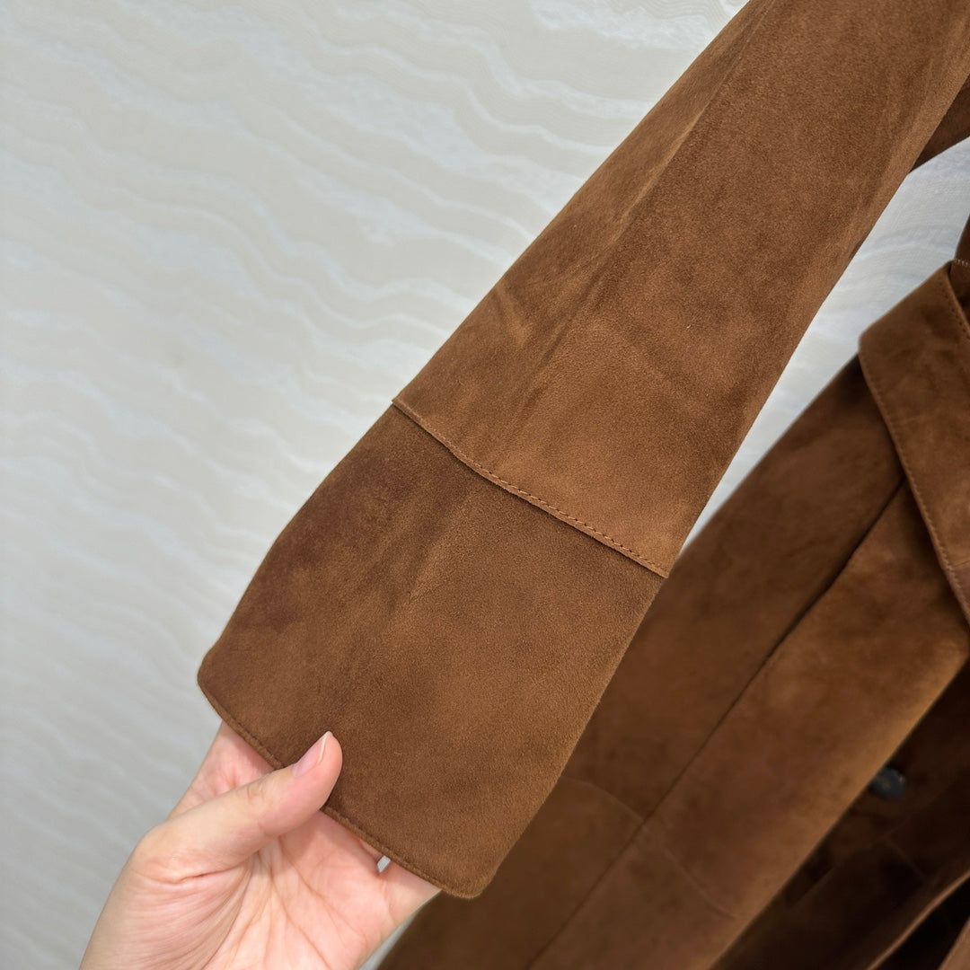Row 25fw leather jacket
