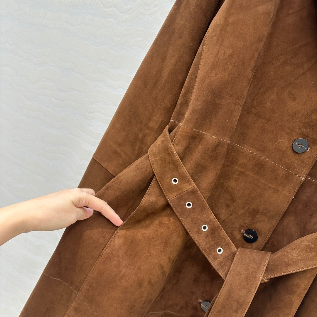 Row 25fw leather jacket