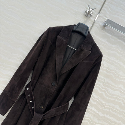 Row 25fw leather jacket