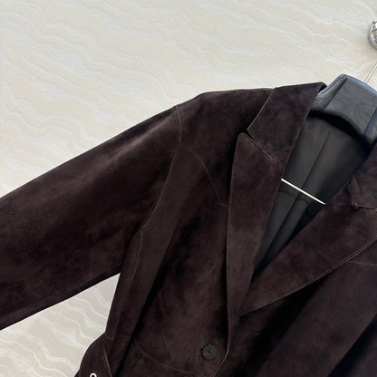 Row 25fw leather jacket