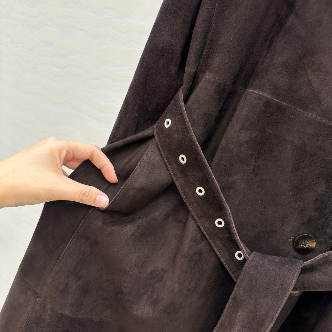 Row 25fw leather jacket