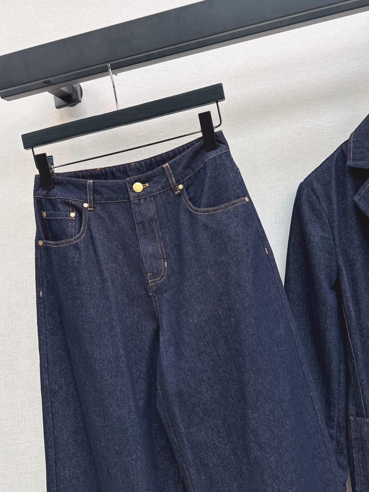 Loro 25fw denim suit