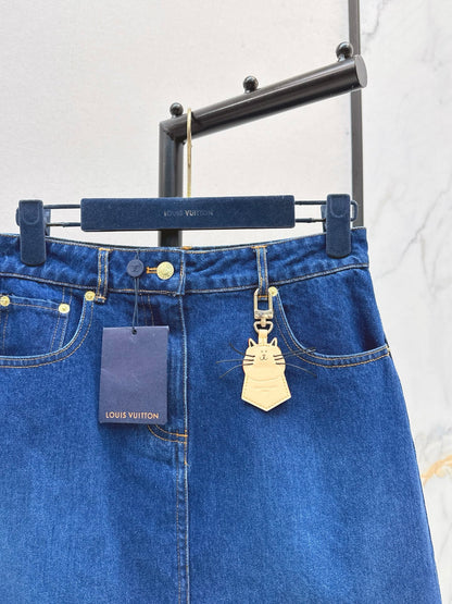Loui 25fw denim skirt