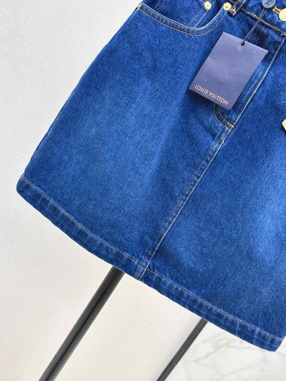 Loui 25fw denim skirt