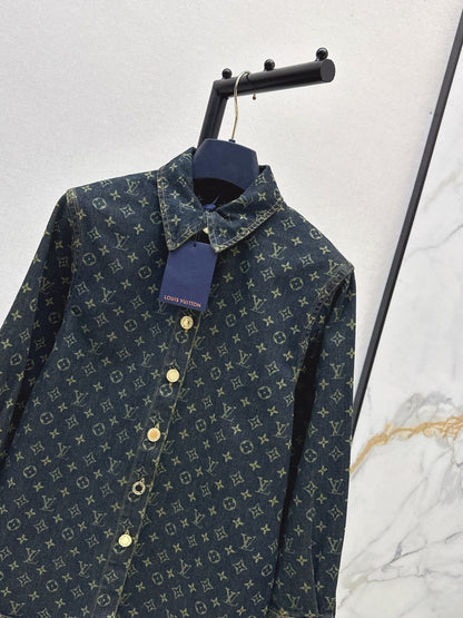 Loui 25fw denim shirt