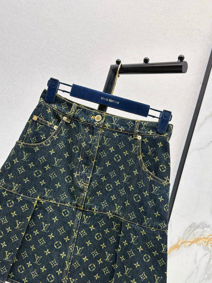 Loui 25fw denim skirt