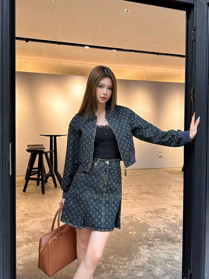 Loui 25fw denim skirt