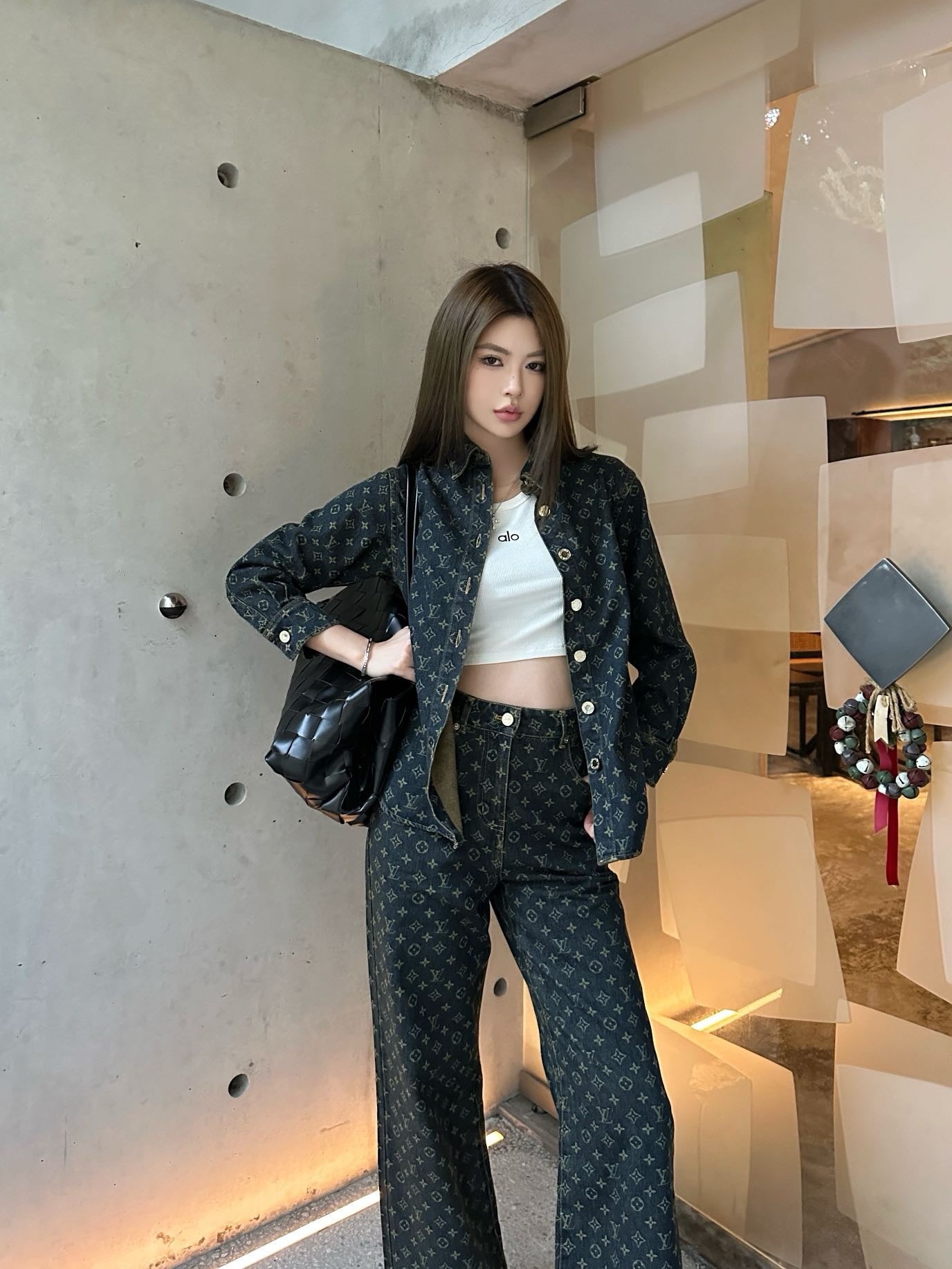 Loui 25fw denim pants