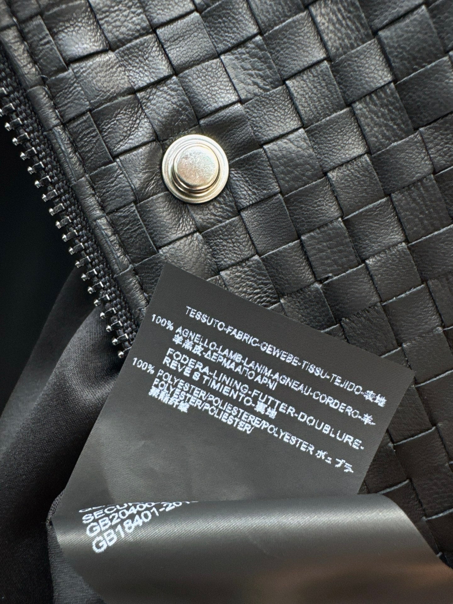 Bott 25fw leather jacket
