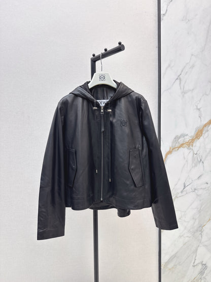 Loe 25fw leather jacket