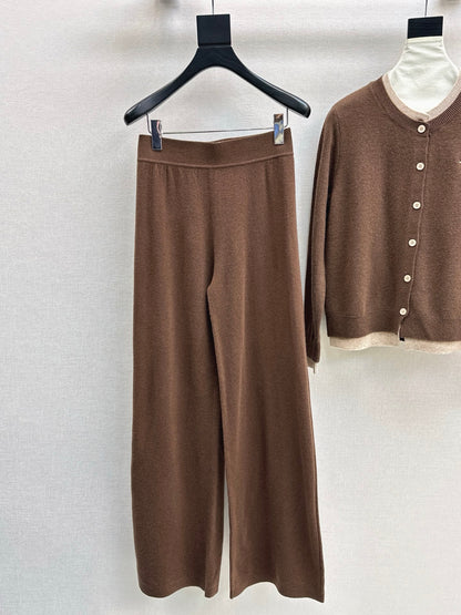 CD 25fw knitted suit