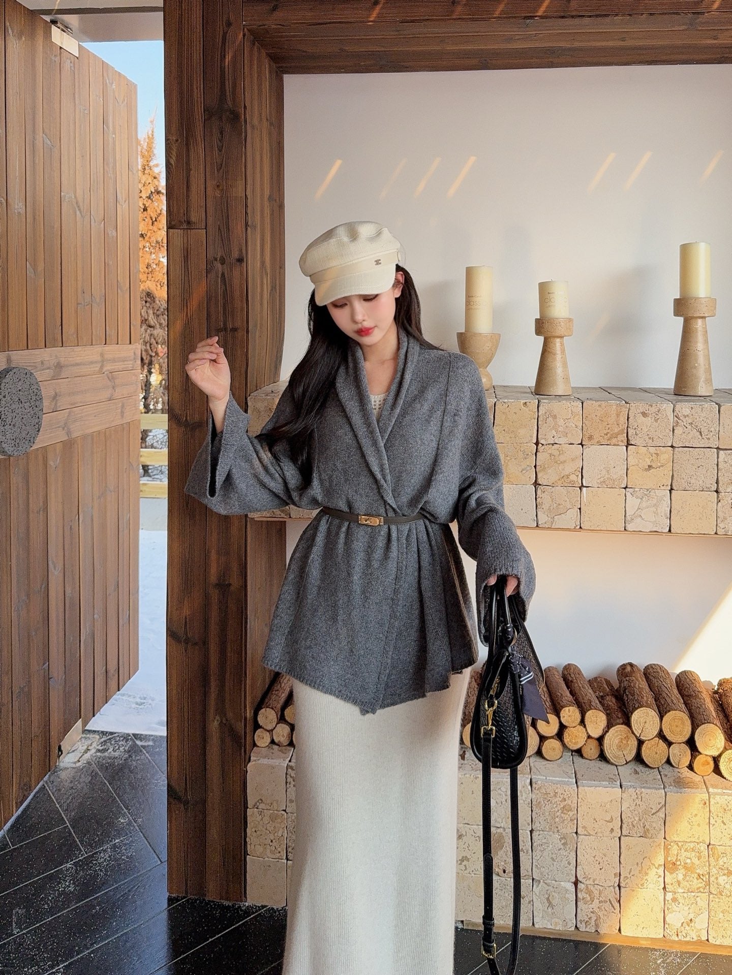 Herm 25fw wool cardigan