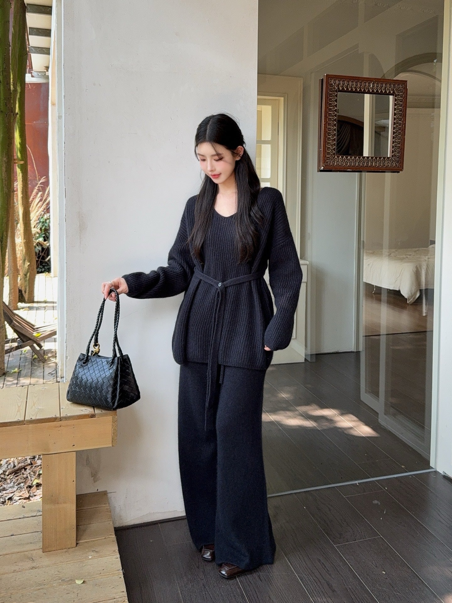 Loro 25fw wool suit