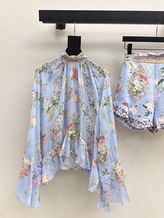Zimm 25fw silk shirt