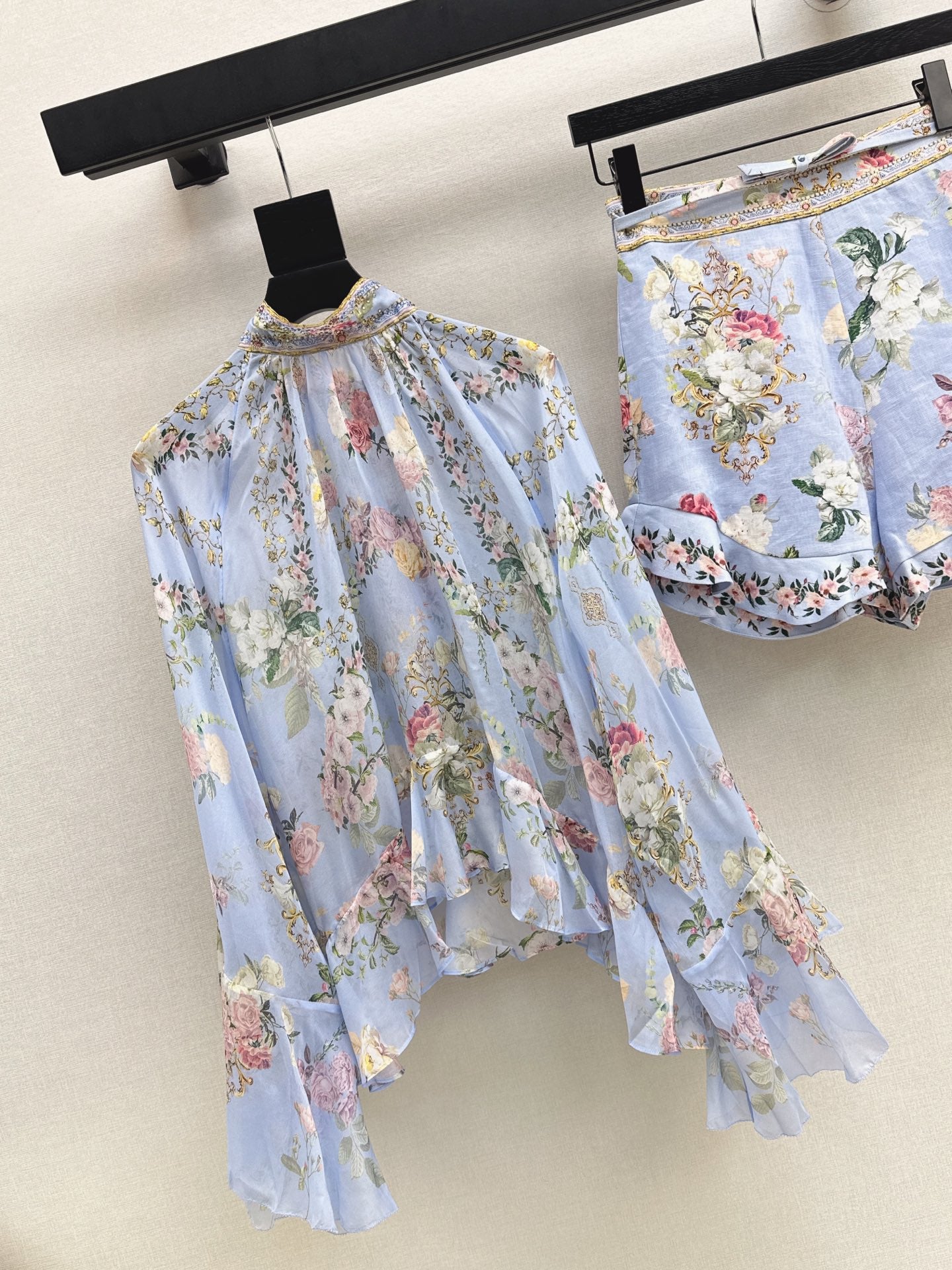 Zimm 25fw silk shirt