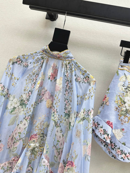 Zimm 25fw silk shirt