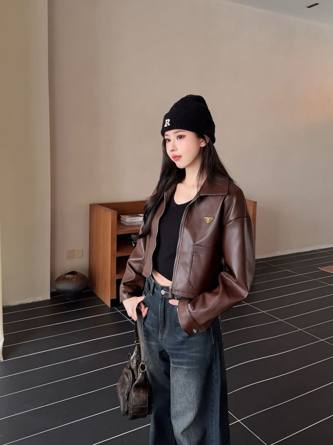 Pra 25fw pu jacket