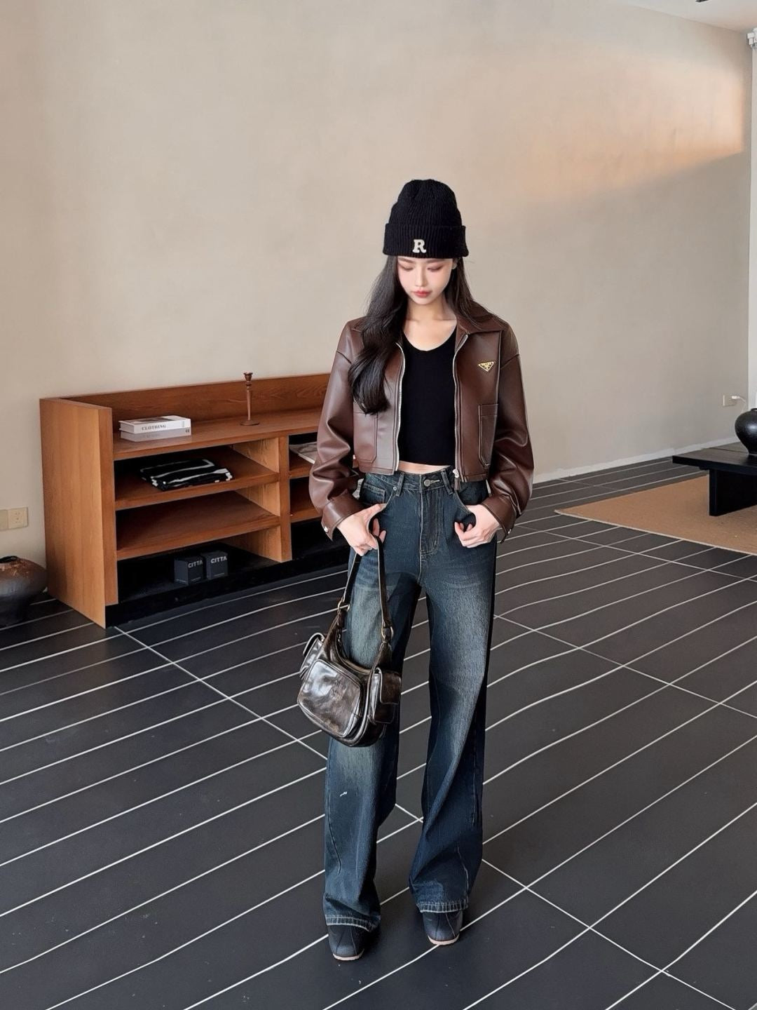 Pra 25fw pu jacket