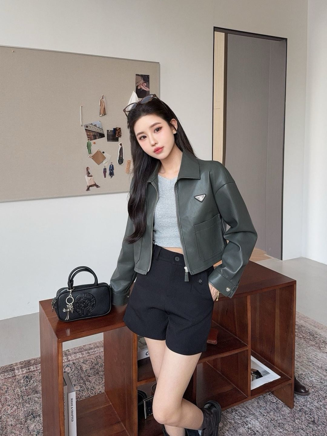 Pra 25fw pu jacket