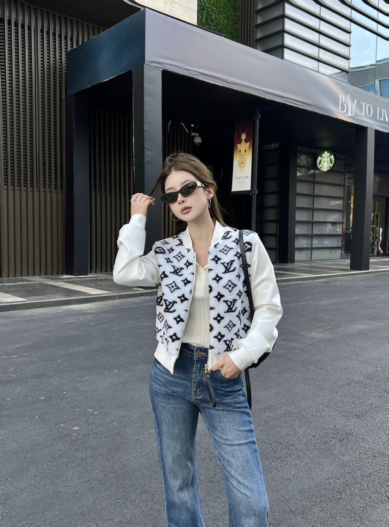 Loui 25fw baseball jacket