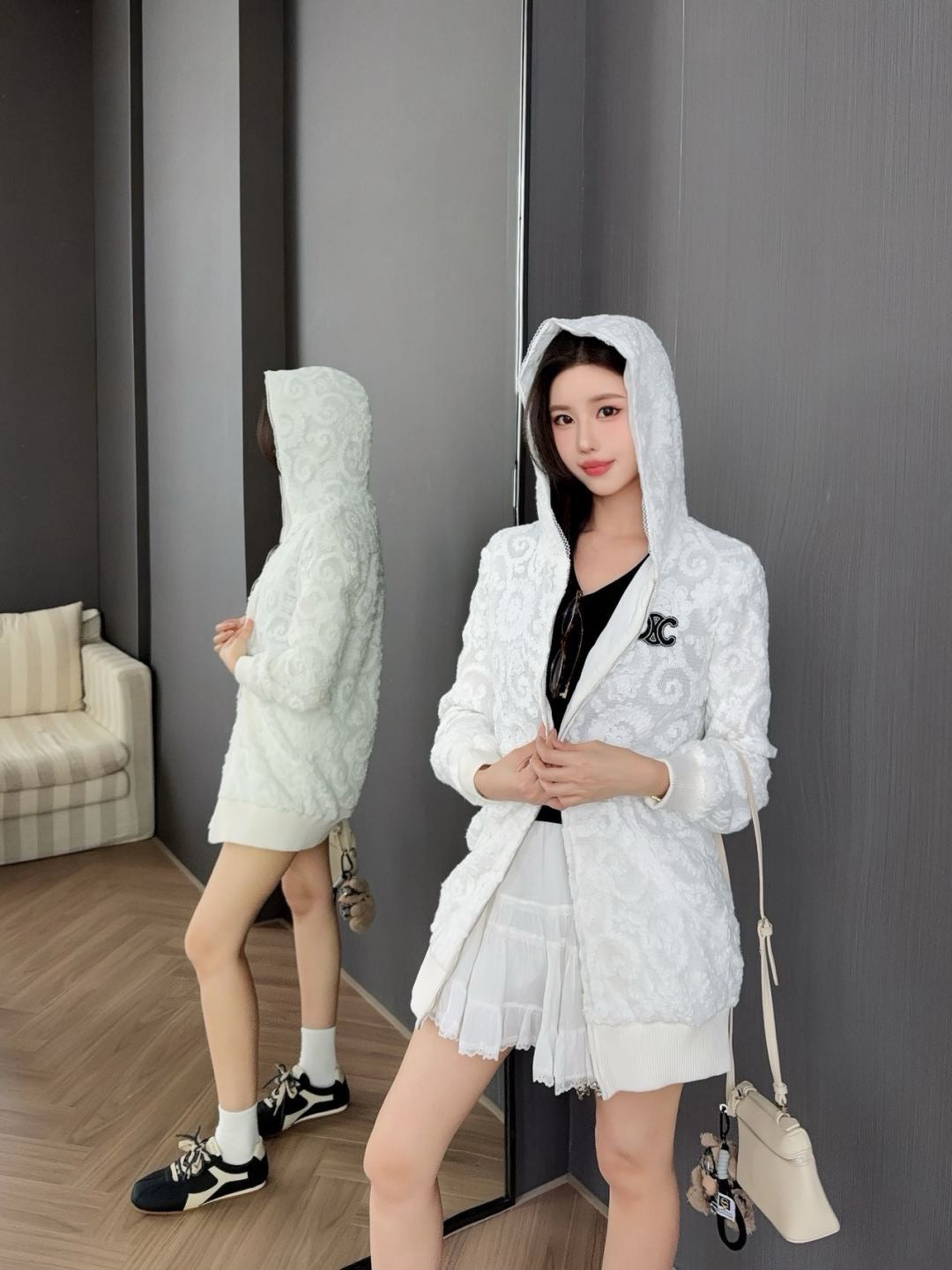 Celi 25fw hooded jacket