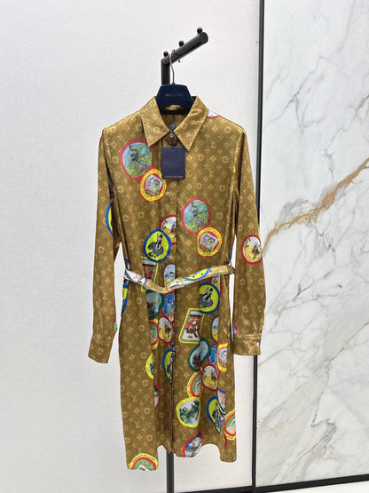 Loui 25fw shirt dress
