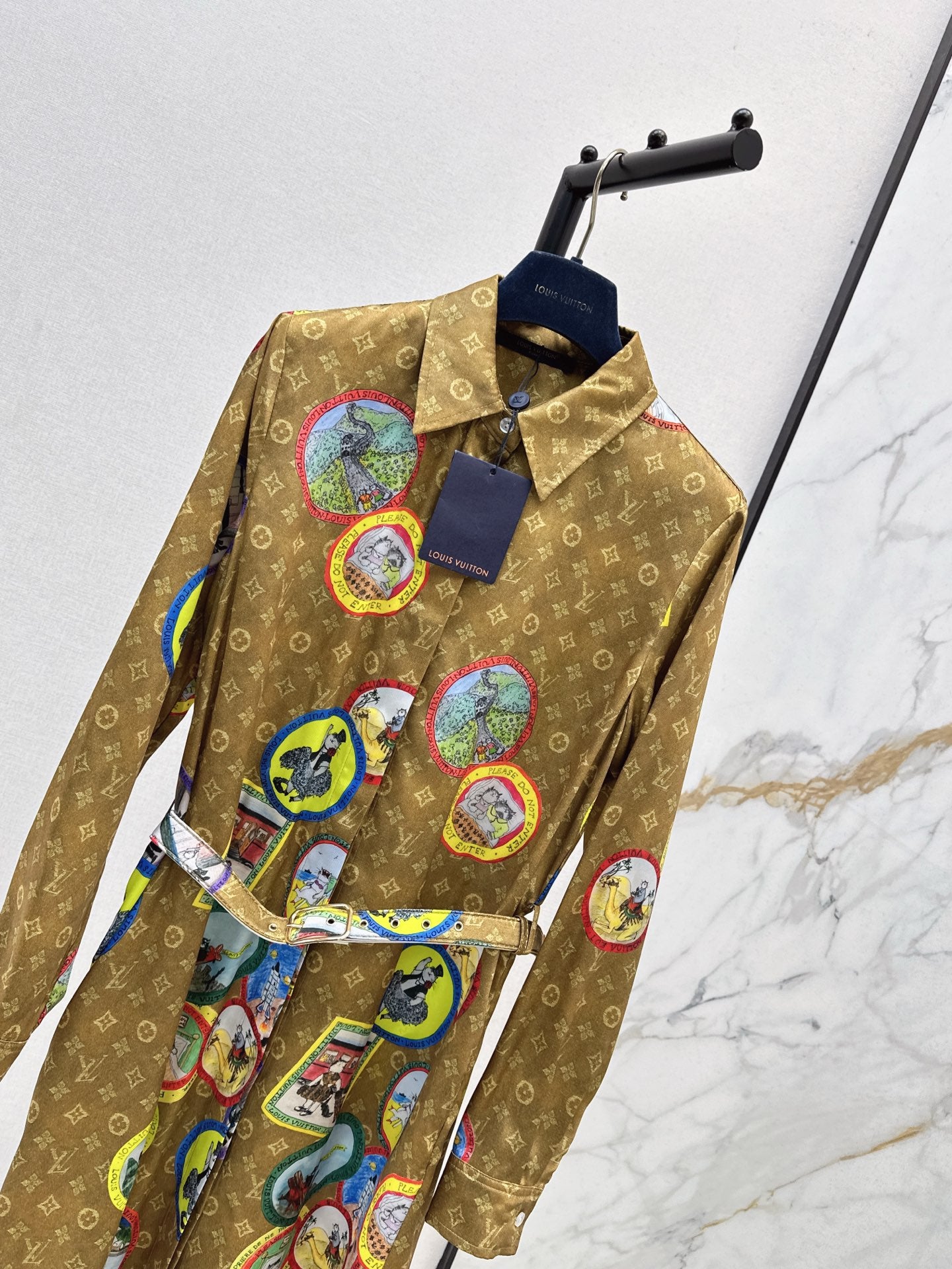 Loui 25fw shirt dress