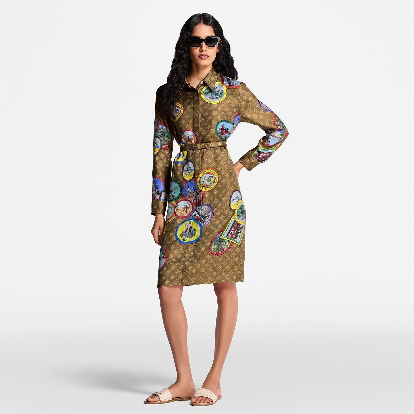 Loui 25fw shirt dress