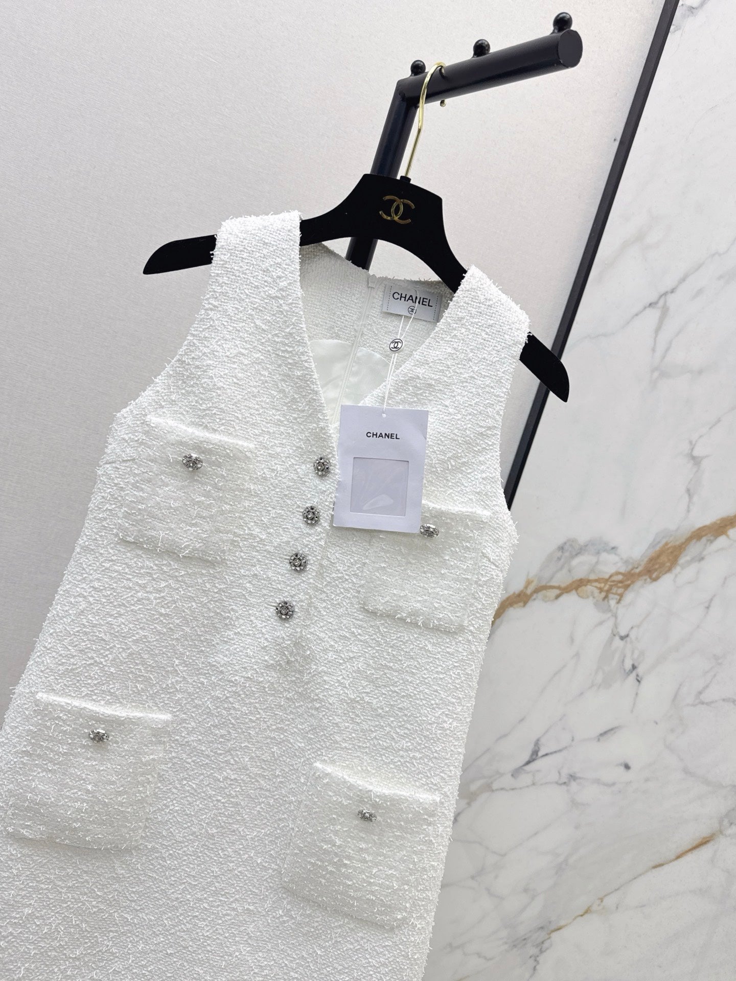 Chan 25fw woven dress