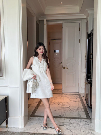 Chan 25fw woven dress
