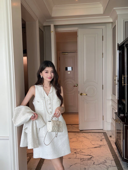 Chan 25fw woven dress