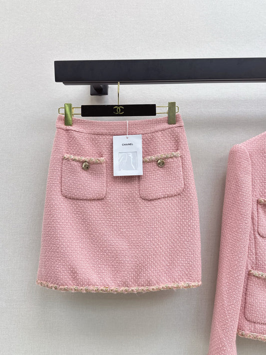 Chan 25fw woven skirt