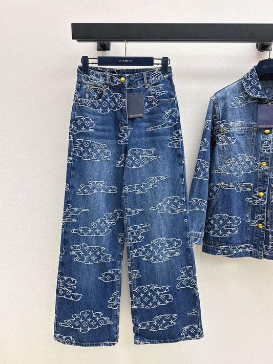 Loui 25fw denim pants