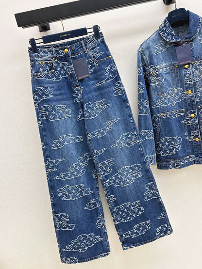 Loui 25fw denim pants