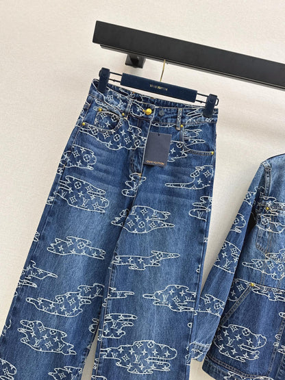 Loui 25fw denim pants