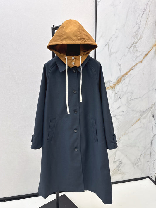 Miu 25fw hooded overcoats