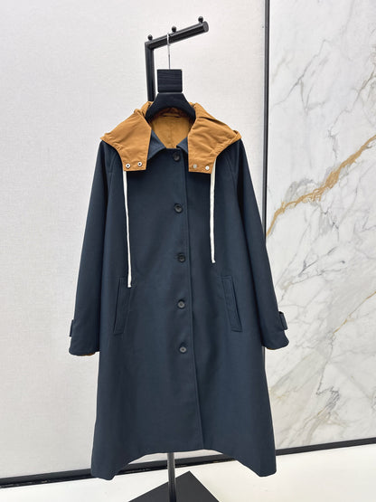 Miu 25fw hooded overcoats