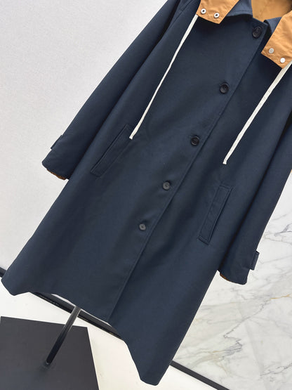 Miu 25fw hooded overcoats