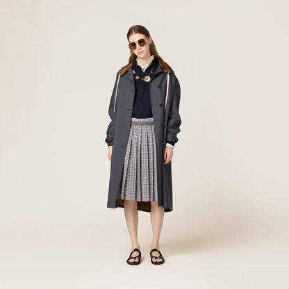 Miu 25fw hooded overcoats