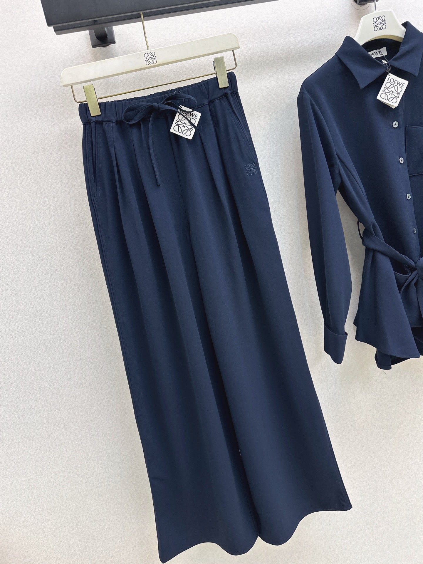 Loe 25fw straight-leg pants