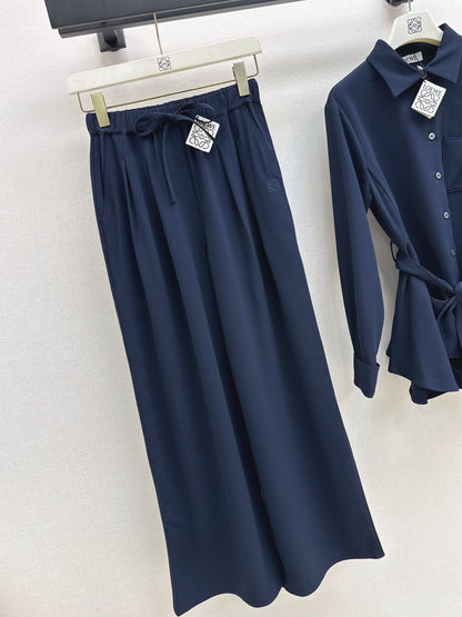 Loe 25fw straight-leg pants