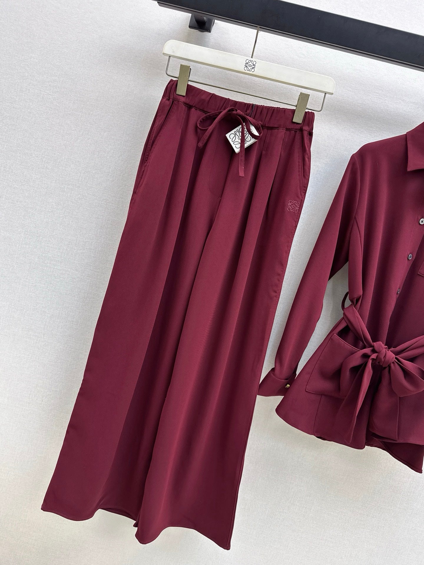 Loe 25fw straight-leg pants