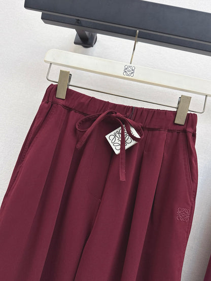 Loe 25fw straight-leg pants