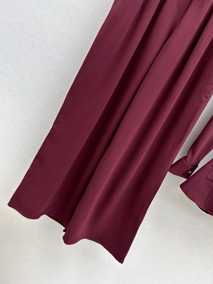 Loe 25fw straight-leg pants