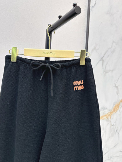 Miu 25fw sweatpants