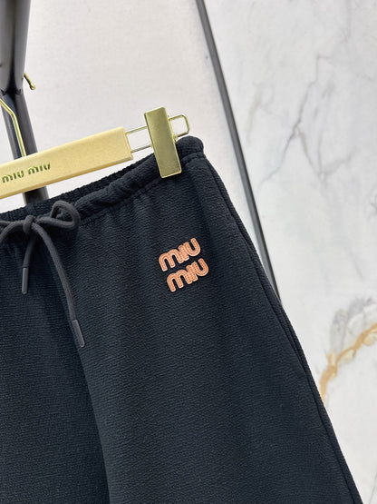Miu 25fw sweatpants