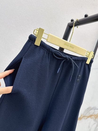 Miu 25fw sweatpants