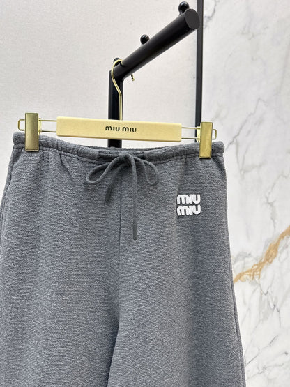 Miu 25fw sweatpants