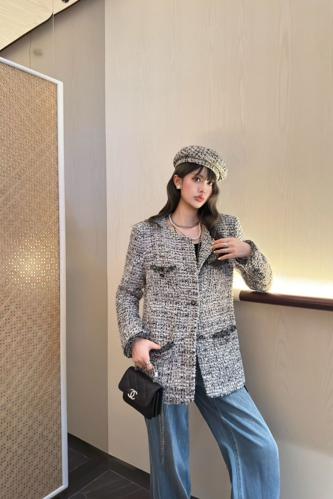 Chan 25fw woven jacket